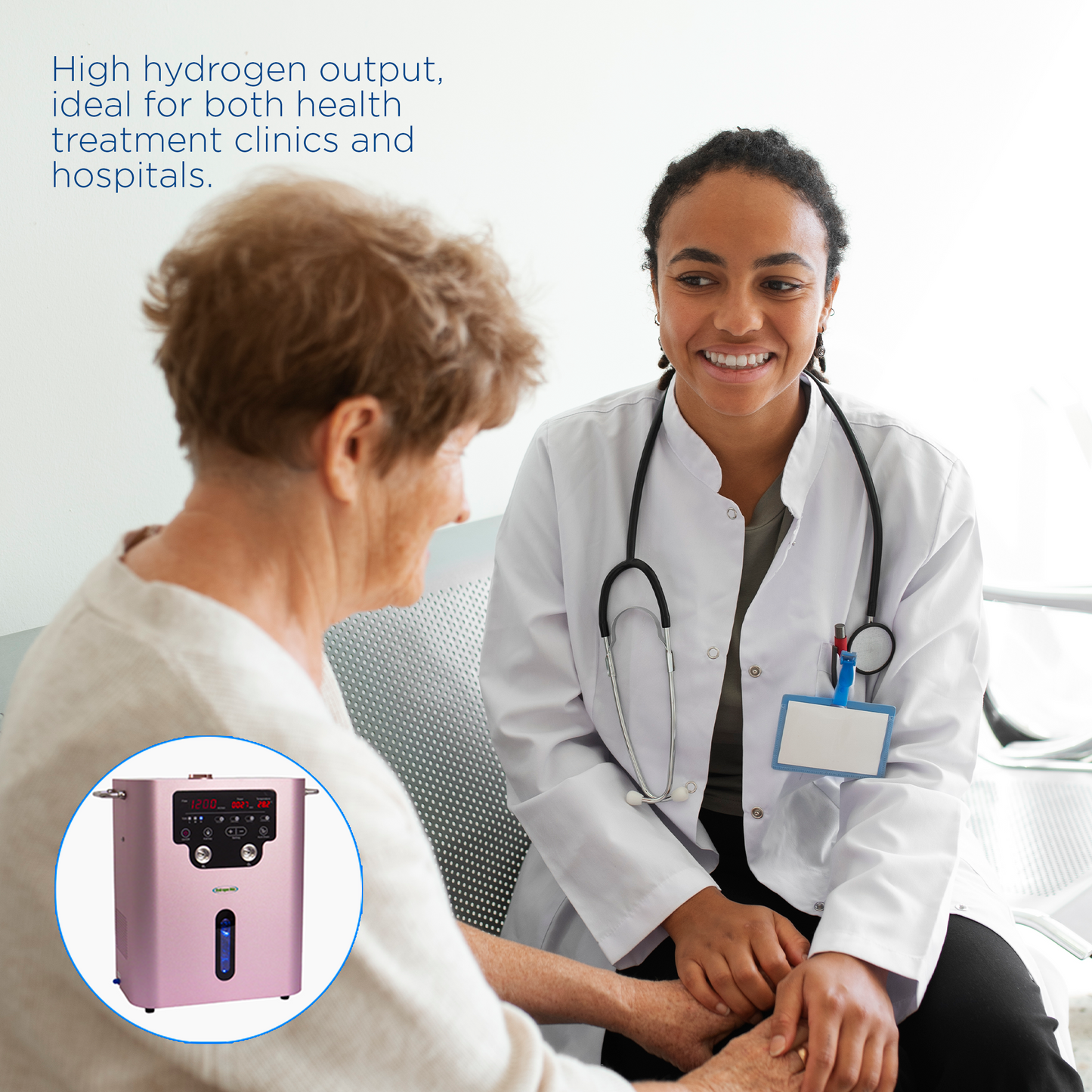 Generador de hidrógeno molecular Hydrogen Max de 1200 ml