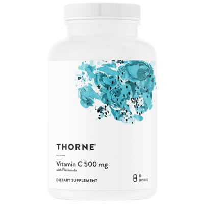 Thorne Vitamin C 500 mg bottle front image