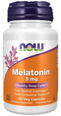 NOW Foods Melatonin 5mg