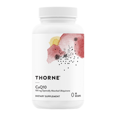 Thorne CoQ10 bottle front image