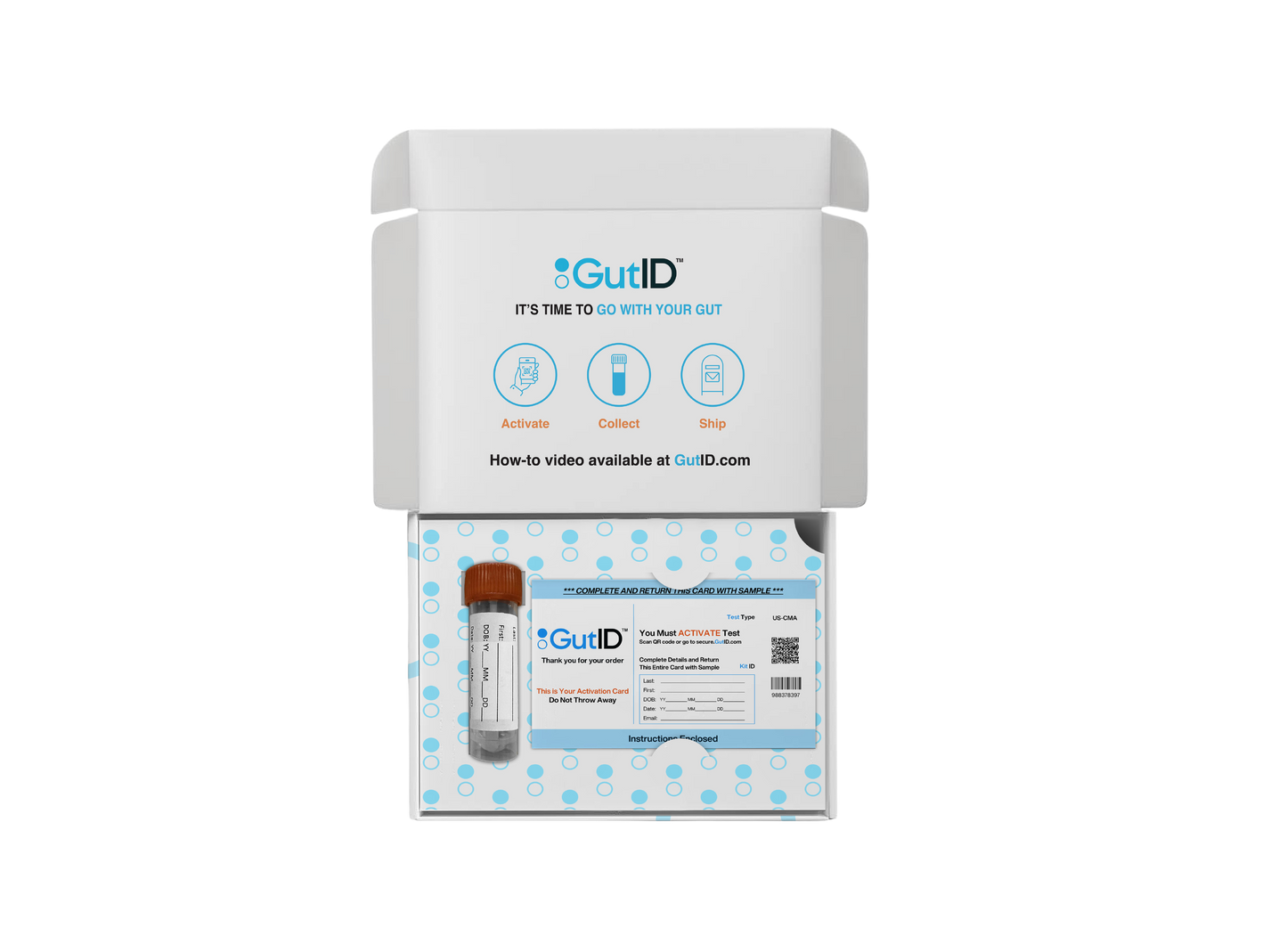 GutID – CMA (Complete Microbiome Assessment)