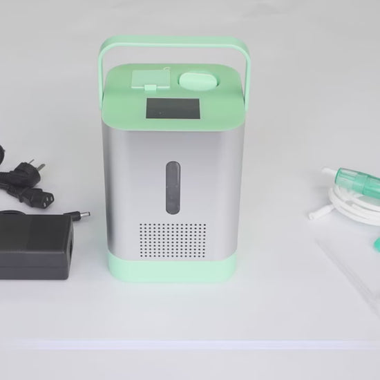 Portable 900 mL/min hydrogen inhaler product demonstration