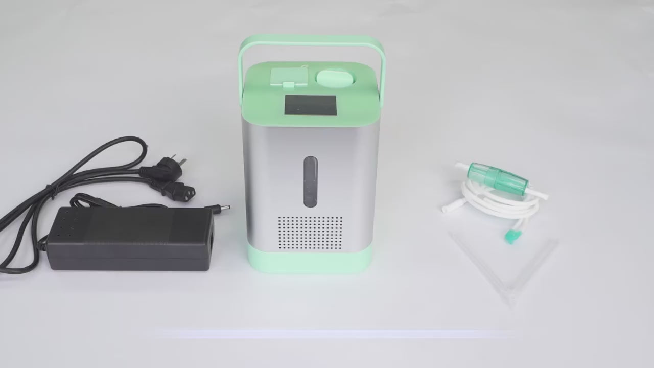 Portable 900 mL/min hydrogen inhaler product demonstration