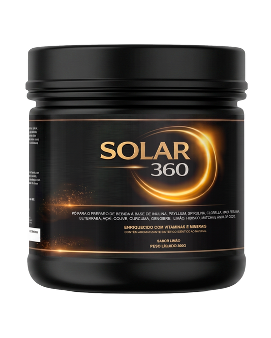 Solar 360 lemon-flavored powder, 300 g container